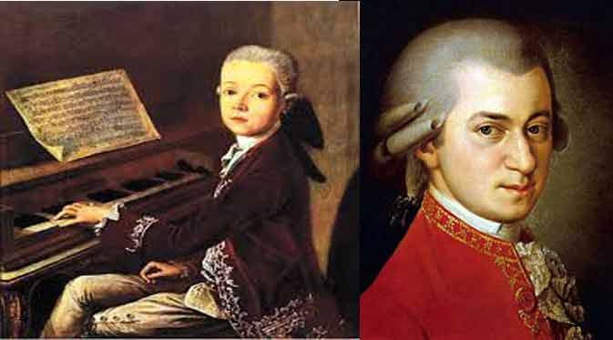 Wolfgang Amadeus Mozart adalah pianis paling terkenal dalam sejarah