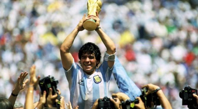 Diego Maradona Juara Piala Dunia