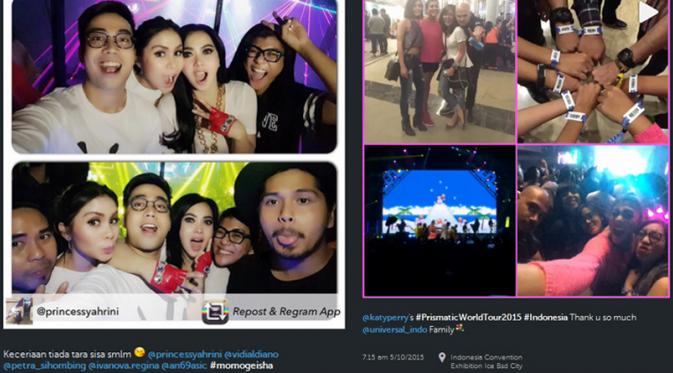 sumber foto: Instagram Vidi Aldiano dan Momo Geisha