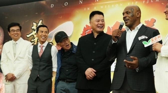 Mike Tyson main di film Ip Man 3. Foto: Hollywood Reporter