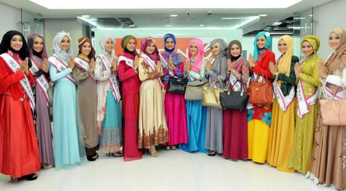 Finalis Putri Muslimah 2015 (liputan6.com/Panji Diksana)