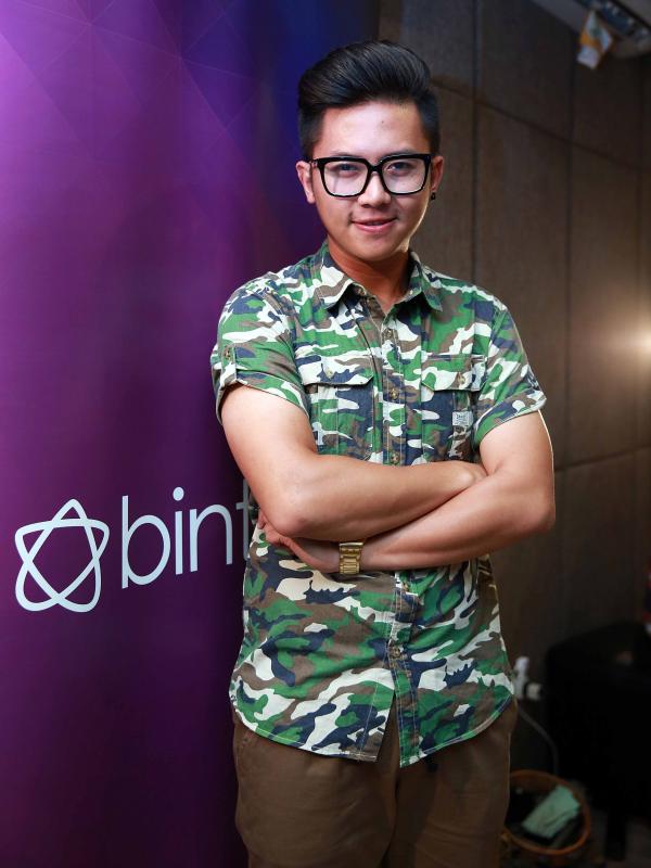 Rafael SM*SH dalam acara Live & Loud Oz Radio Jakarta (Foto: Deki Prayoga)