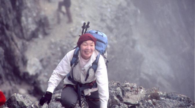 Junko Tabei, wanita pertama di dunia penakluk Gunung Everest. (Japan Times)