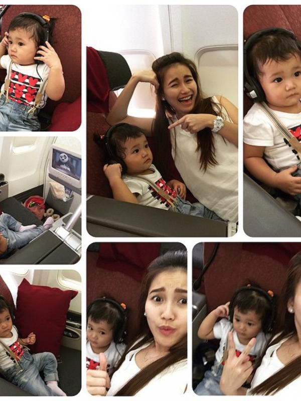 Ayu Ting Ting dan Bilqis. (Instagram @ayutingting92)