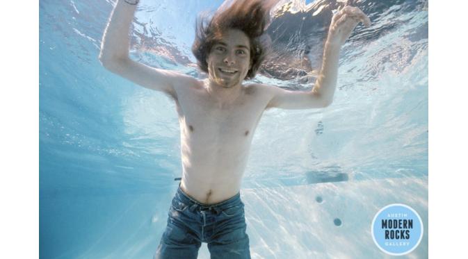 Foto langka Nirvana | via: modernrocksgallery.com