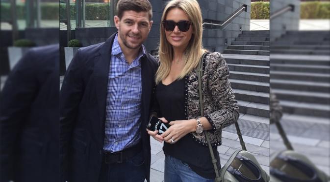 Bersama istri Alex Curran (Foto: Instagram)