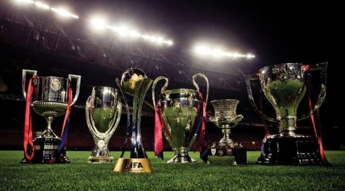 Trofi yang dimenangkan Barcelona | via: fcbarcelona.com