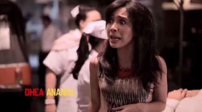 Dhea Ananda dalam film 'Pizza Man'. Foto: Youtube