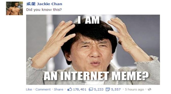 Meme Lucu Jackie Chan (Via: knowyourmeme.com)