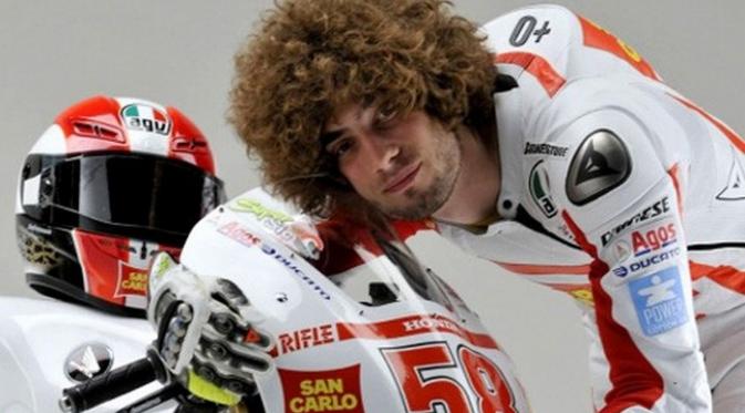 Foto Marco Simoncelli di MotoGP