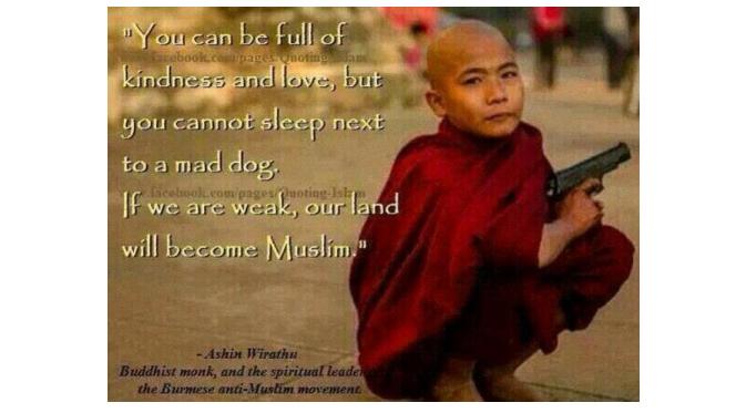 Kutipan Ashin Wirathu | via: time-az.com