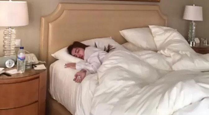 Bella Shofie direkam suami di tempat tidur? (via Instagram/Bella Shofie)