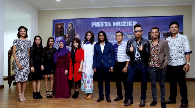 Sederet pengisi acara Fiesta Muzik 2015 (Wimbarsana/Bintang.com)