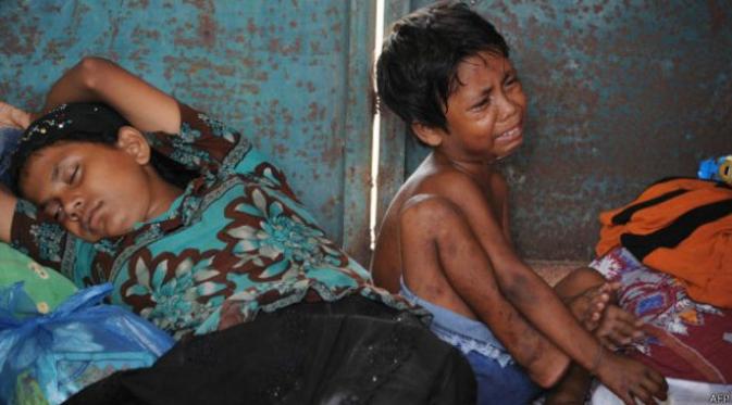 Pengungsi Rohingya di Aceh | via: bbc.co.uk