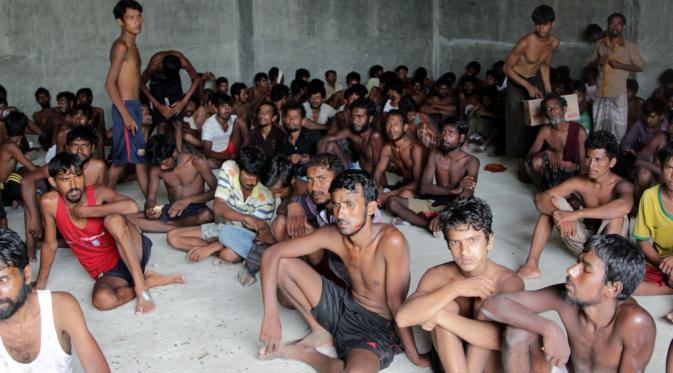 Suasana Suku Rohingya dipenampungan