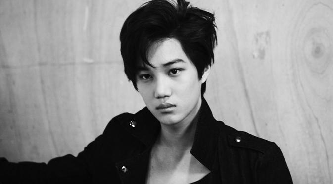 Kai EXO merupakan vokal, rapper dan penari utama di EXO-K. (via asianjunkie.com)