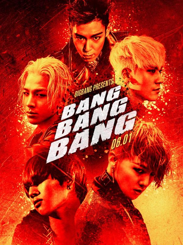 Poster single baru BigBang berjudul Bang Bang Bang