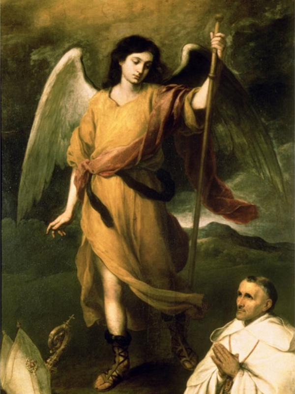 Saint Raphael the Archangel by Bartolomé Esteban Murillo | via: id.wikipedia.org