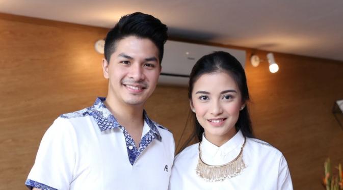 Glenn Alinskie dan Chelsea Olivia (Galih W. Satria/Bintang.com)