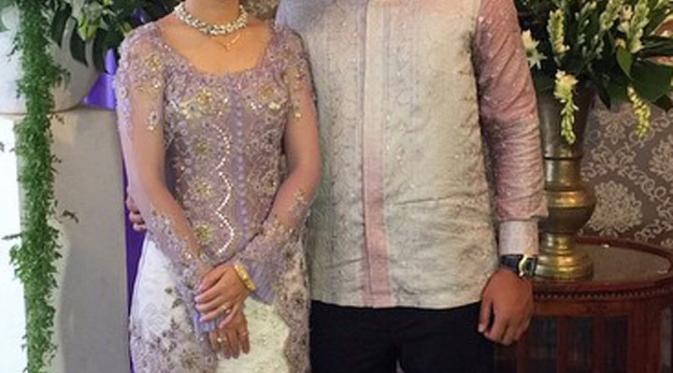 Chacha Frederica dan suami, Dico [foto: Instagram]