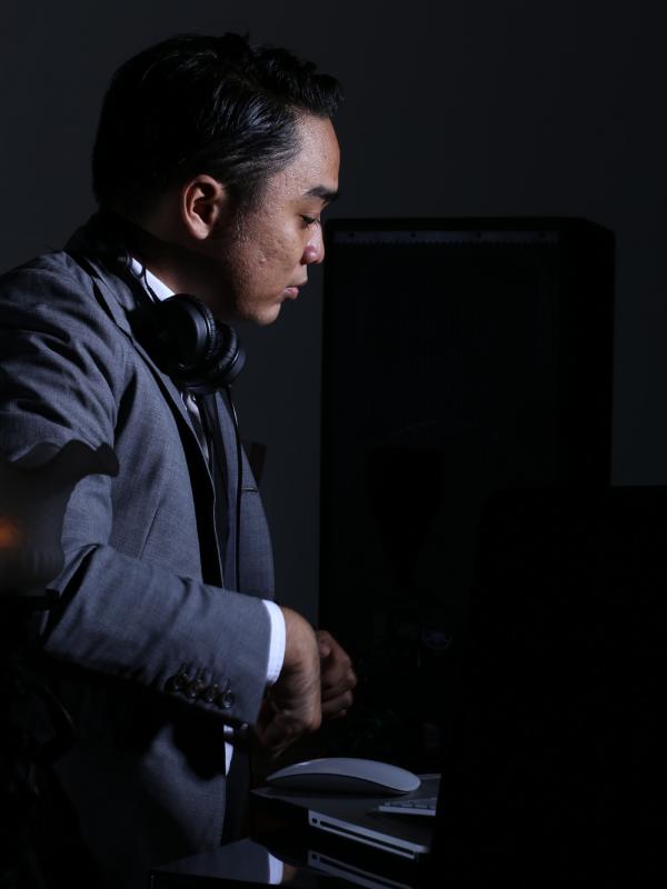 DJ Dipha Barus (Foto: Galih W Satria/Bintang.com)