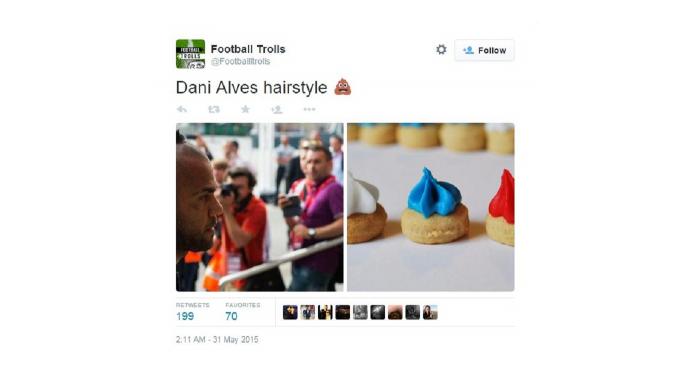 Potongan Rambut Dani Alves (twitter)