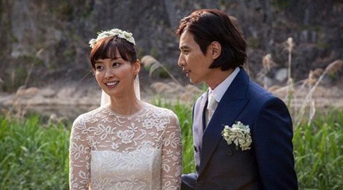 Suasana pernikahan Lee Na Young dan Won Bin (via kdramastars.com)
