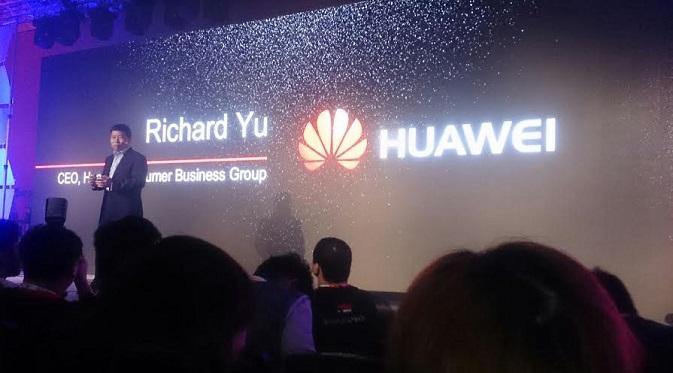 CEO of Huawei Technologies Consumer Business Group, Richard Yu (Liputan6.com/Trimutia Hatta)