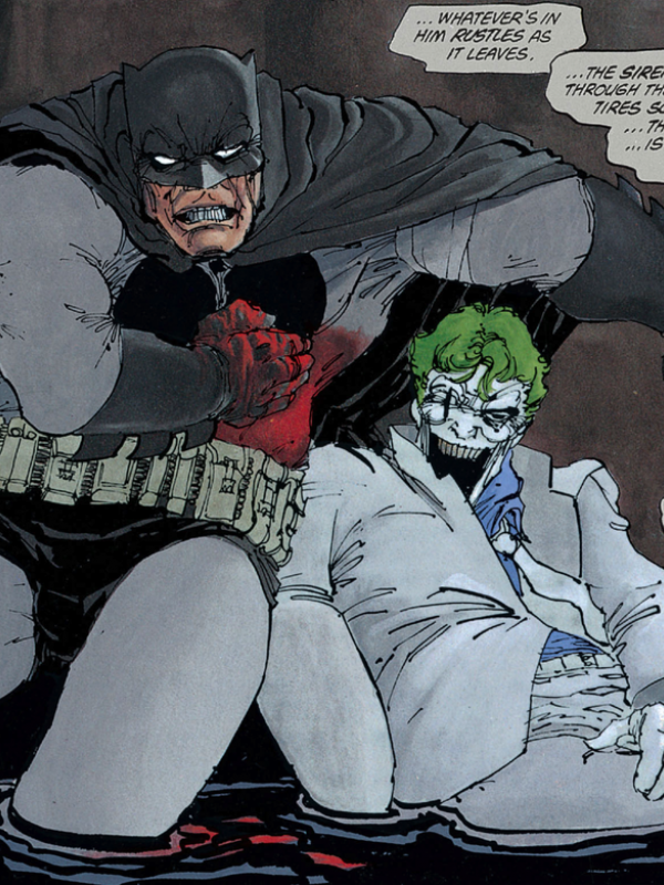 Karakter Batman dan Joker di komik Suicide Squad. Foto: via geektyrant.com