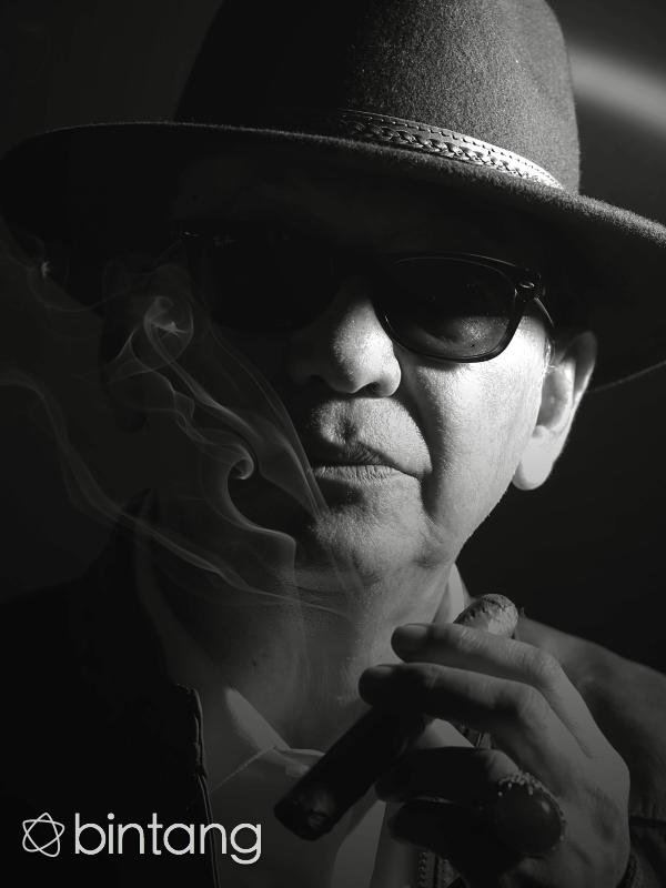 Meskis sudah banyak membintangi film, namun Roy Marten amat rindu dengan peran seorang mafia. (Fathan Rangkuti/Bintang.com)