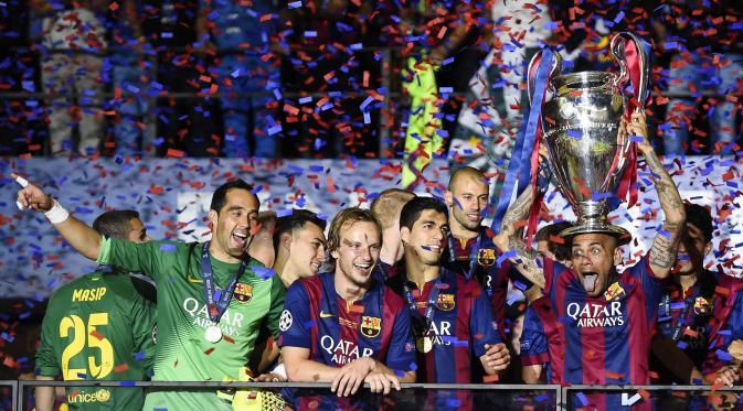 Barcelona Juara Liga Champions (Reuters / Dylan Martinez)