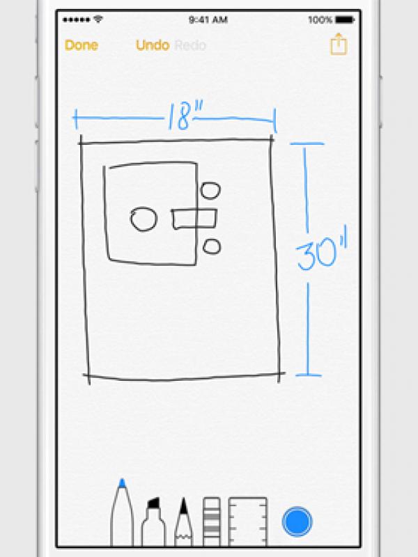 Notes iOS 9