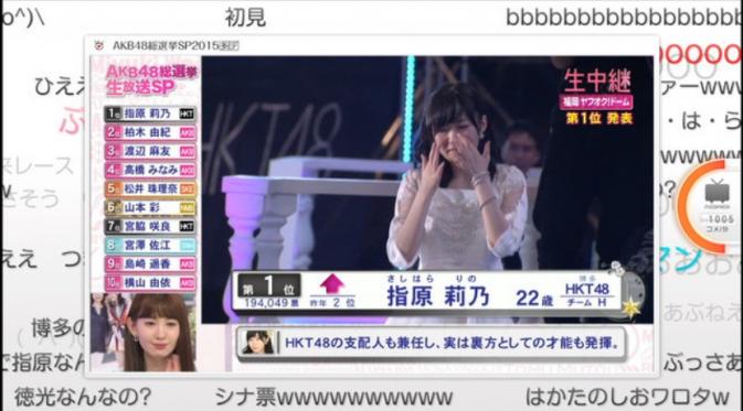 16 member AKB48 dengan suara terbanyak untuk single ke-41 sudah diumumkan pihak manajemen grup.