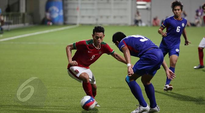 SEA Games 2015: Indonesia U-23 vs Filipina U-23 (Liputan6.com / Helmi Fithriansyah)