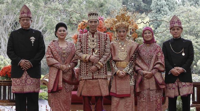 Pernikahan Siti Rubi dan Edhie Yudhoyono (Via: demokrat.or.id)