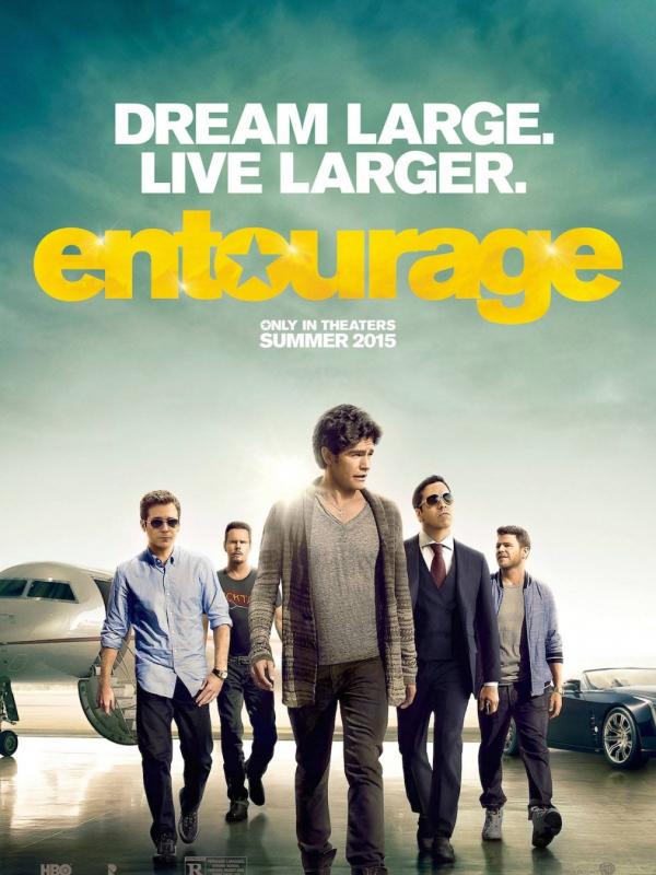 Poster film 'Entourage'. Foto: via forbes.com