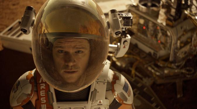 Berbagai adegan mencekam sekaligus sisi berbahaya Planet Mars ditampilkan dalam trailer The Martian.