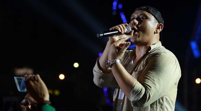 Musikimia saat tampil di Jakarta Fair. (Foto: Deki Prayoga/Bintang.com)