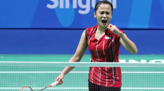 Tunggal Putri Indonesia Hanna Ramadini lolos ke final SEA Games 2015 Singapura (badmintonindonesia.org)