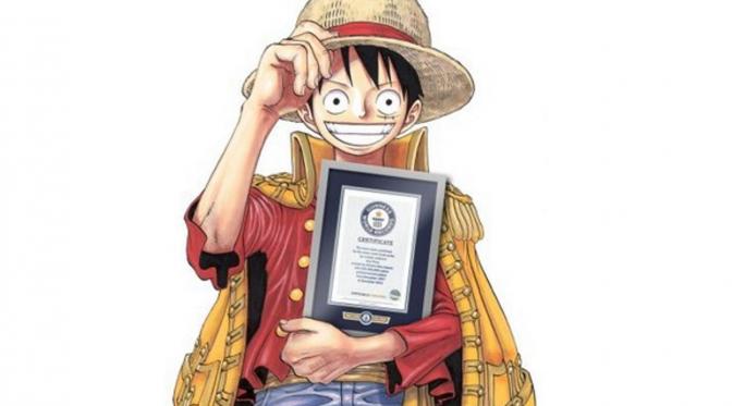 Manga One Piece telah memecahkan sebuah rekor baru dalam Guinness World Record.
