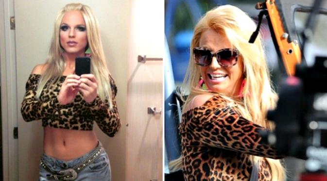Pria peniru Britney Spears