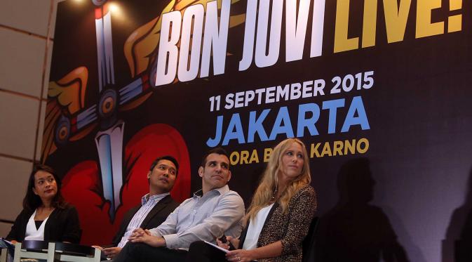 Tiket konser Bon Jovi dijual mulai 29 Juni mendatang (Deki Prayoga/Bintang.com)