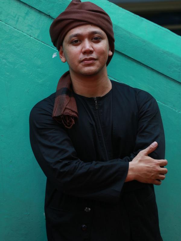 Teguh Permana (Vagetoz) rilis album religi. (Foto: Galih W. Satria/Bintang.com)
