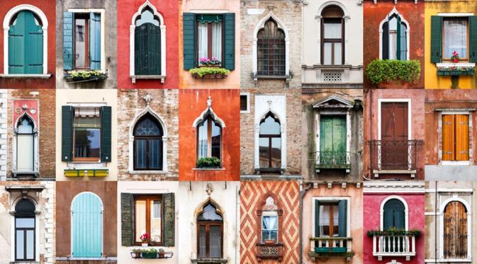 Uniknya Bentuk bentuk Jendela  dari berbagai Negara Eropa  