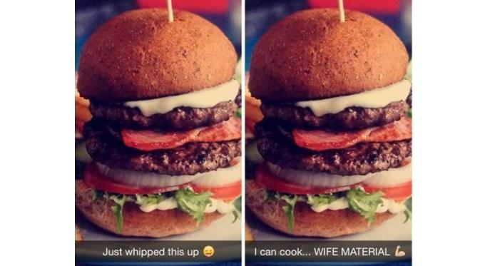 Arti foto masakan sendiri (Via: 9gag.com)