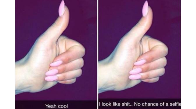 Arti foto jempol (Via: 9gag.com)