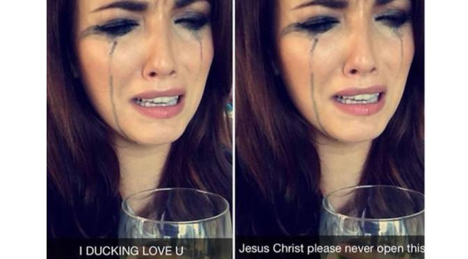 Arti foto nangis (Via: 9gag.com)