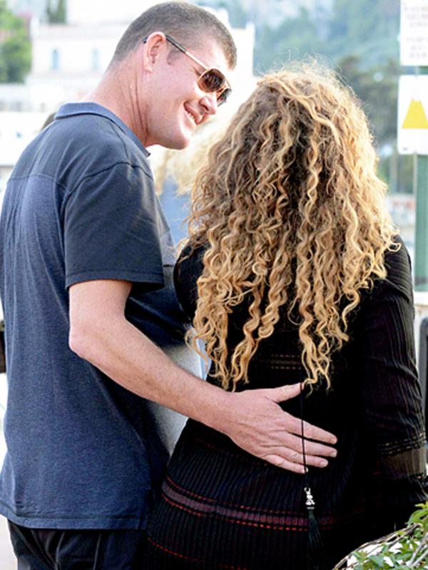 Mariah Carey dan James Packer. (foto: usmagazine)