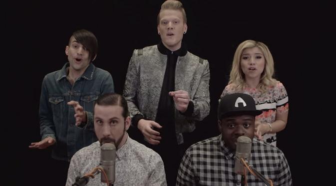 Pentatonix. (foto: courtesy of youtube)