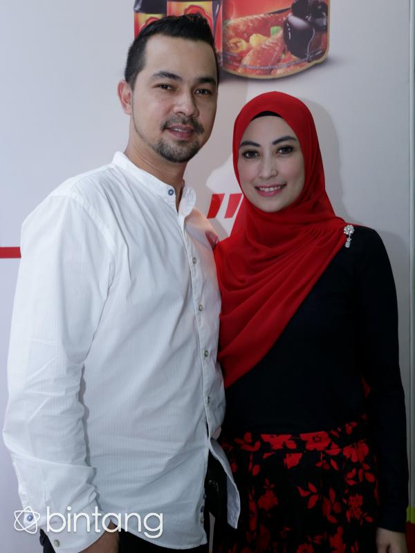 Annisa Trihapsari dan Sultan Djorghi. (Galih W Satria/Bintang.com)